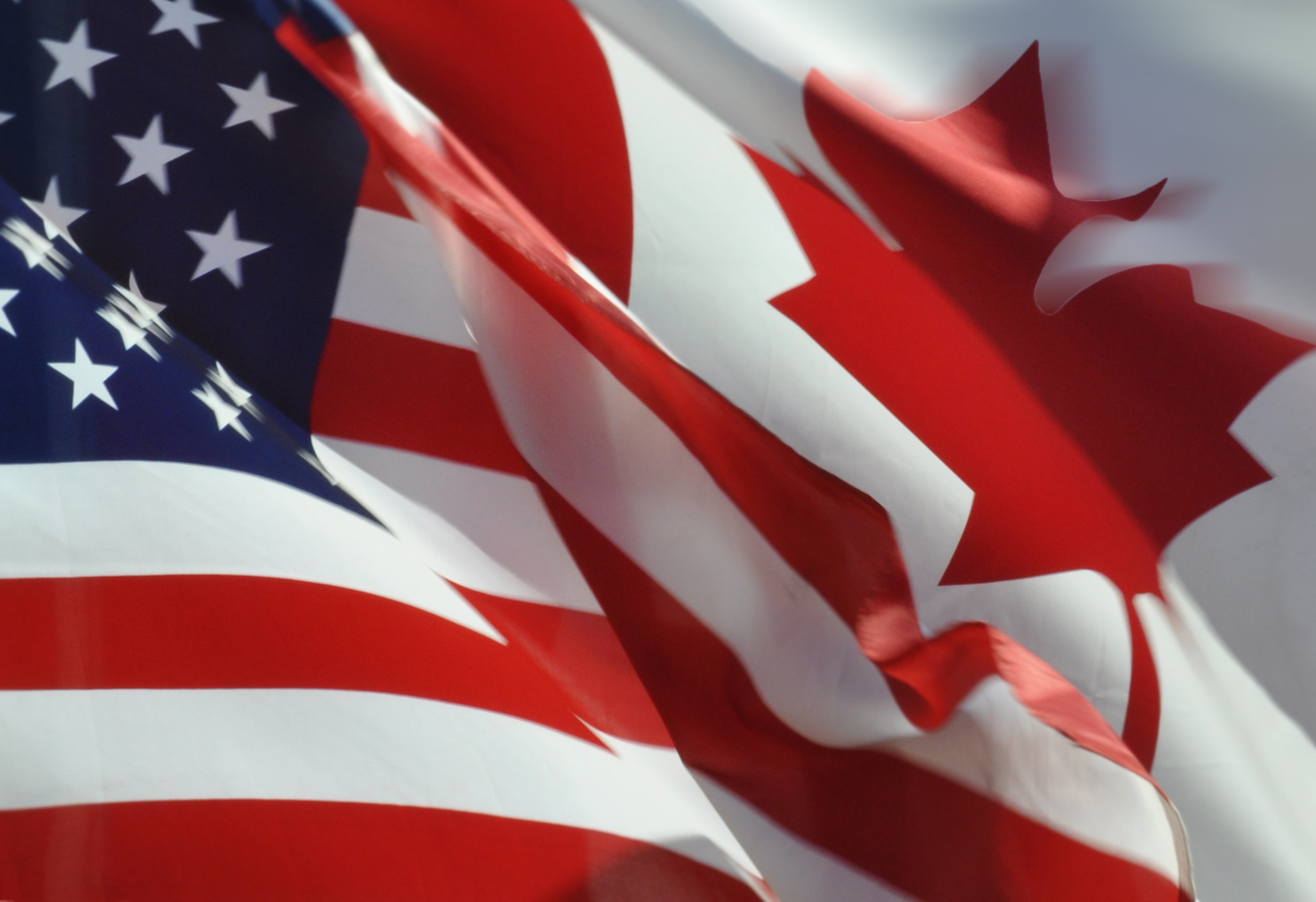 American and Canadian Flags 531075619 2109x1446