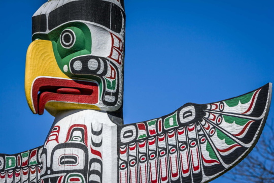 Totem poles in Stanley park Vancouver 636840068 3504x2336